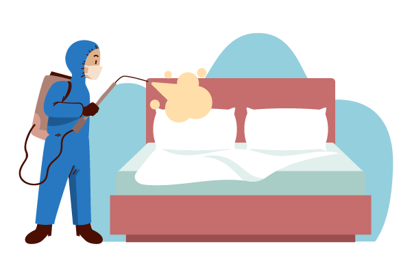 bed bugs pest control - clean fanatics