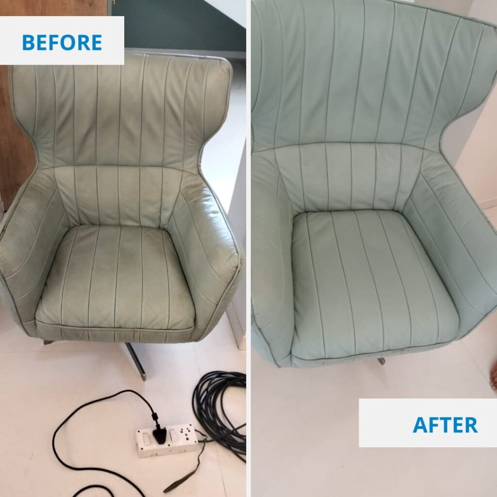 Sofa Before and After - Clean Fanatics